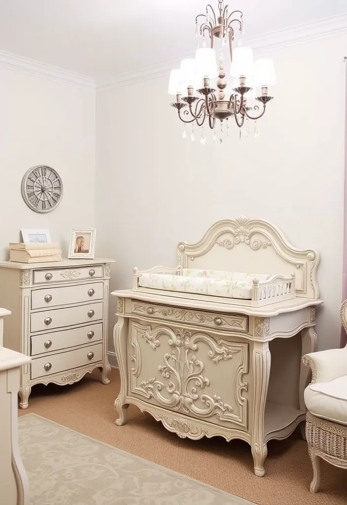 24 Best French Nursery Ideas to Create a Chic Baby Room (You Won't Believe #7!) - 4. French Provincial Furniture