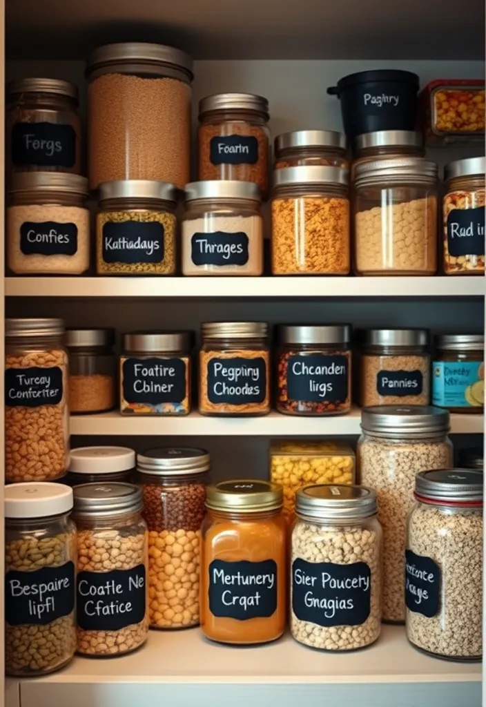 19 Best Pantry Organization Ideas That'll Transform Your Cooking Space! - 2. Labeling for the Win