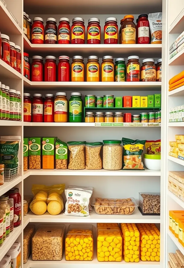 19 Best Pantry Organization Ideas That'll Transform Your Cooking Space! - 5. Color Coding for Fun