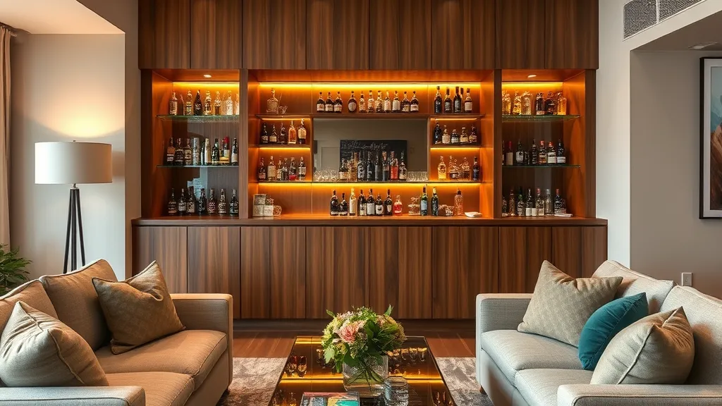 19 Built-In Bar in Living Room Ideas That Will Transform Your Space!