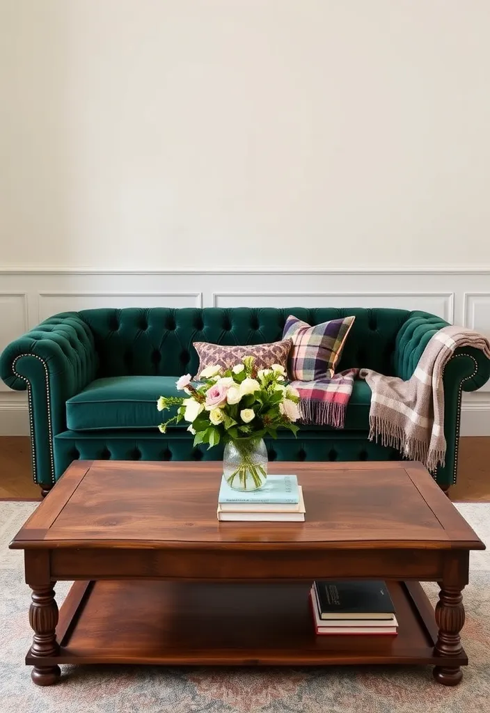 19 Cozy Couches Living Room Ideas That'll Make You Want to Snuggle In! - 1. The Classic Chesterfield