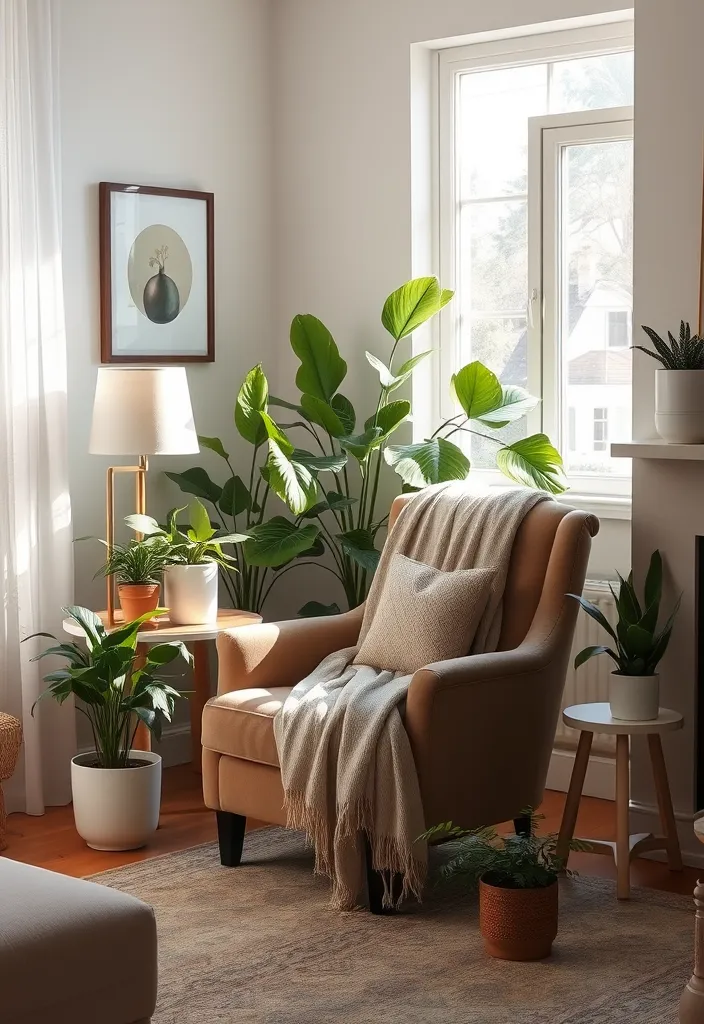 19 Dark Earthy Living Room Ideas That'll Make You Feel Right at Home! - 7. Cozy Nooks