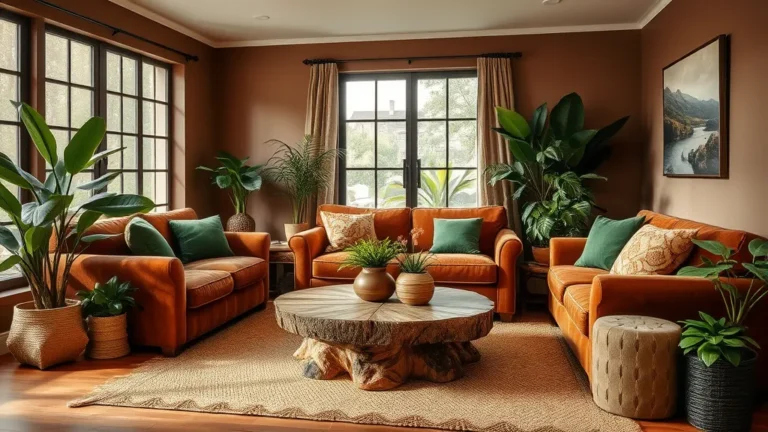 19 Dark Earthy Living Room Ideas That'll Make You Feel Right at Home!