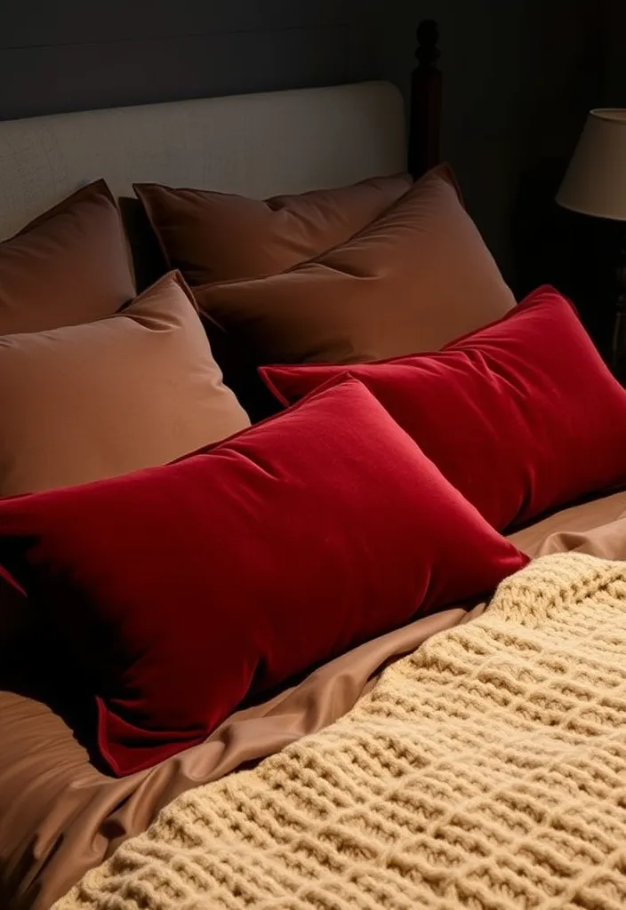 19 Dark and Moody Bedroom Ideas That Will Make You Want to Hibernate! - 10. Luxe Layering
