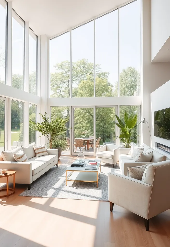 19 Living Room Interior Design Ideas That Will Transform Your Space (You Won't Believe #7!) - 12. Open and Airy Layout