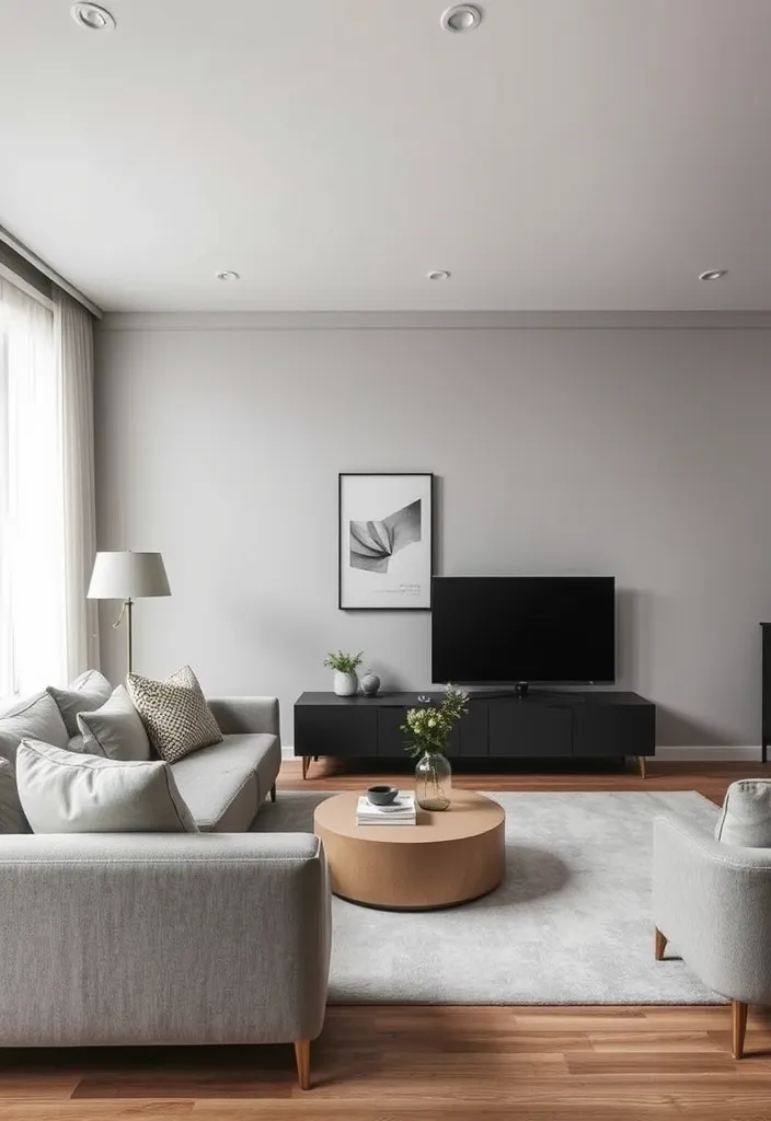 19 Living Room Interior Design Ideas That Will Transform Your Space (You Won't Believe #7!) - 18. Monochromatic Magic