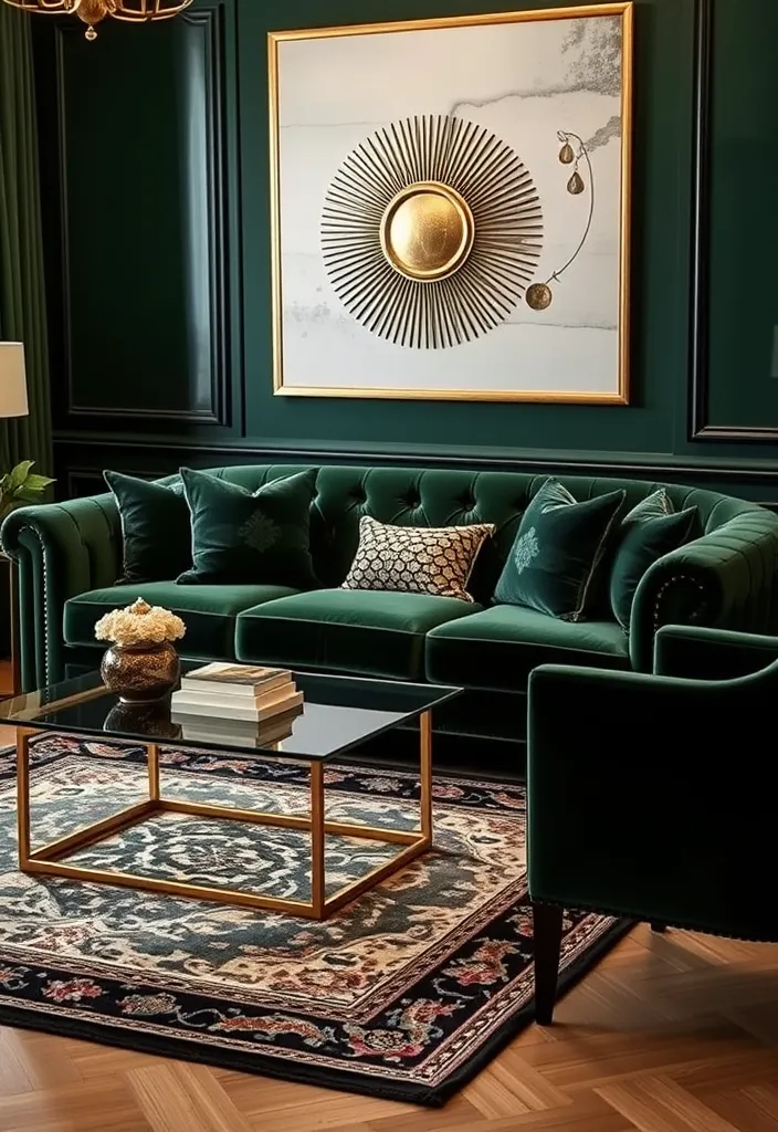 19 Living Room Interior Design Ideas That Will Transform Your Space (You Won't Believe #7!) - 3. Luxurious Velvet Accents