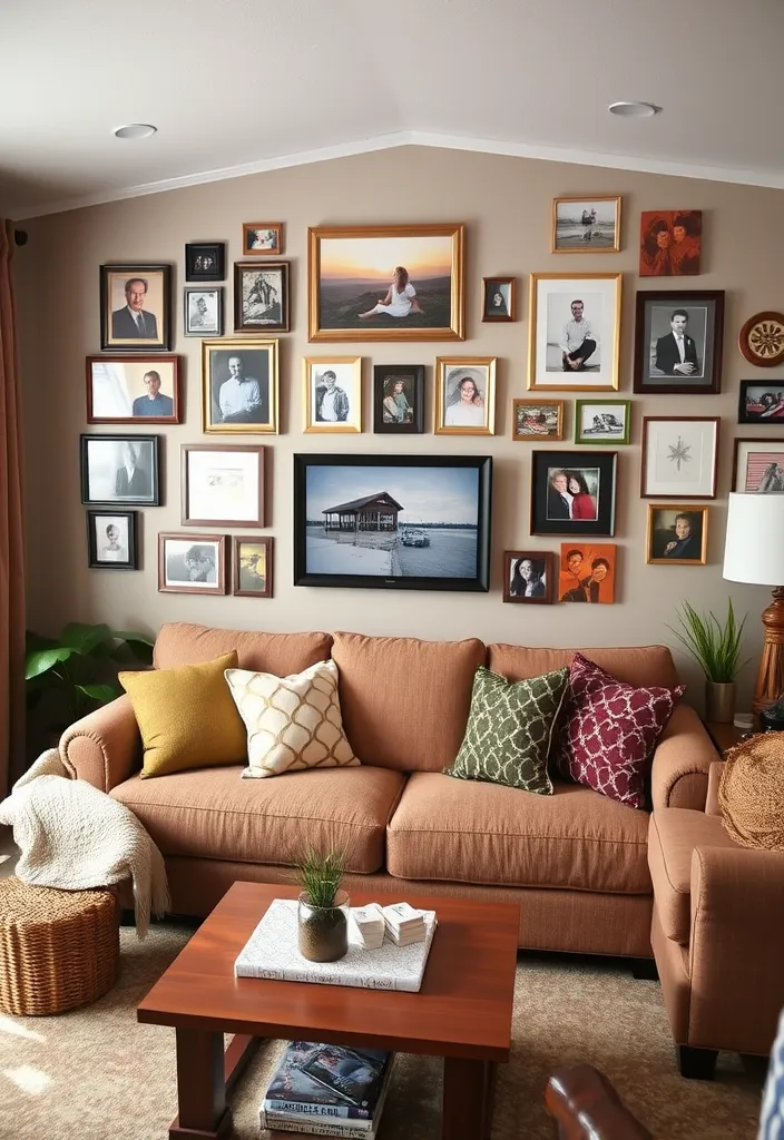 19 Mobile Home Living Room Ideas You Won't Believe Exist! - 13. Personal Touches