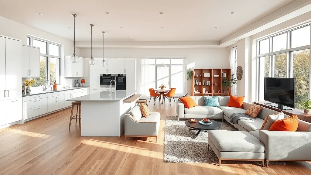 19 Open Space Living Room and Kitchen Ideas That Will Transform Your Home!