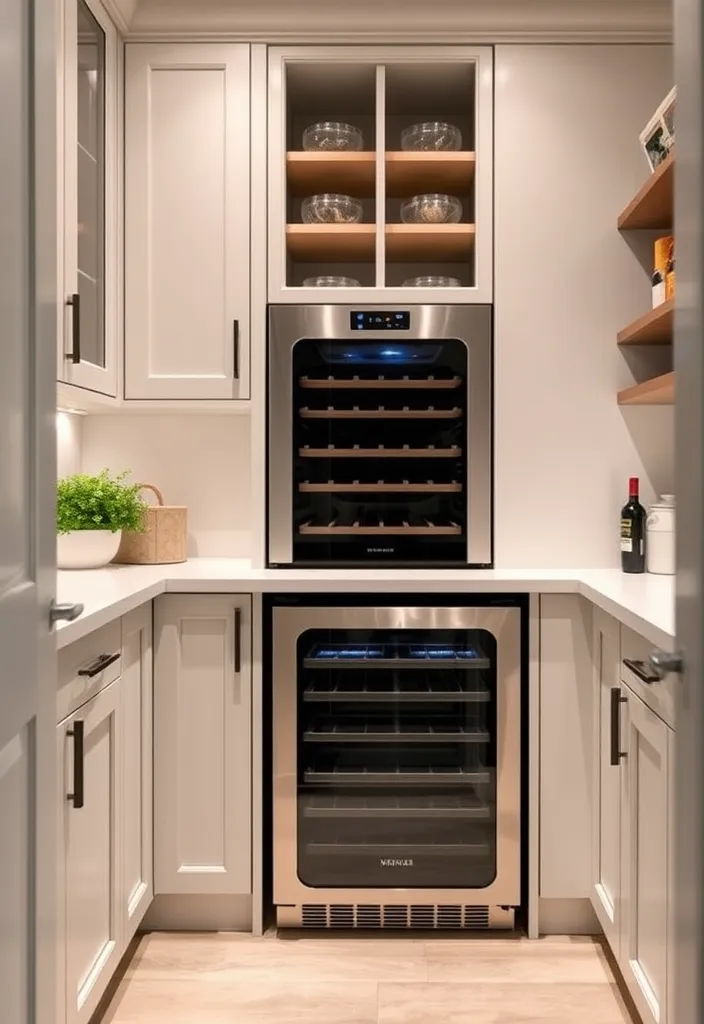 19 Stunning Luxury Pantry Ideas to Elevate Your Culinary Space (You Won't Believe #7!) - 12. Built-in Appliances