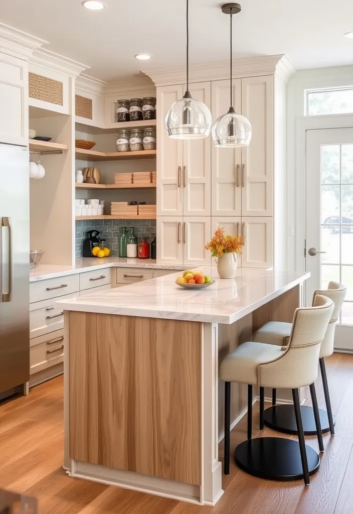 19 Stunning Luxury Pantry Ideas to Elevate Your Culinary Space (You Won't Believe #7!) - 14. Functional Island