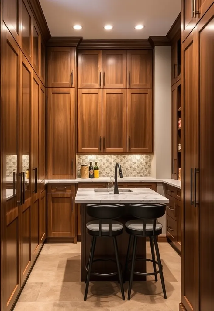 19 Stunning Luxury Pantry Ideas to Elevate Your Culinary Space (You Won't Believe #7!) - 2. Luxe Walk-in Pantry