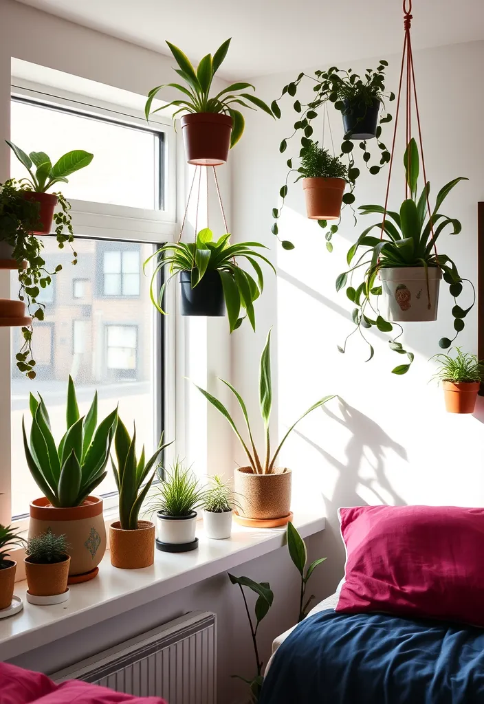 19 Trendy College Apartment Ideas to Transform Your Space (You Won't Believe #5!) - 5. Indoor Plants