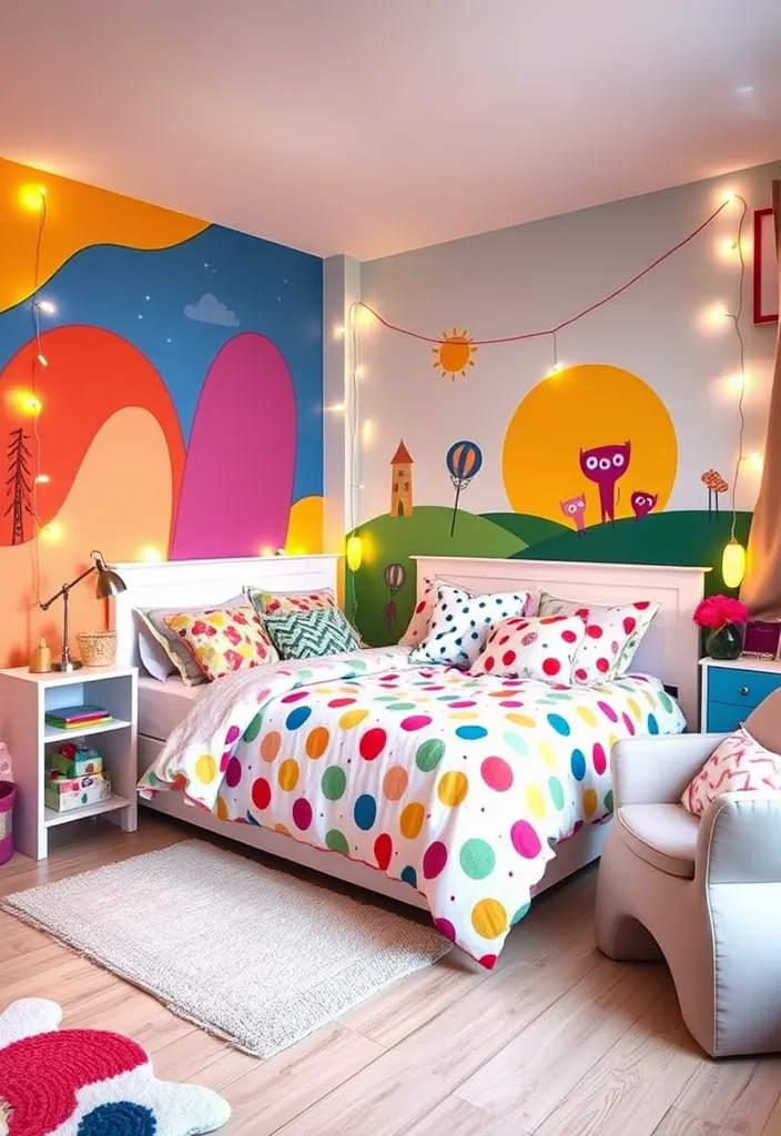 20 Bedroom Setup Ideas That Will Transform Your Space into a Dreamy Oasis! - 10. Whimsical Wonderland