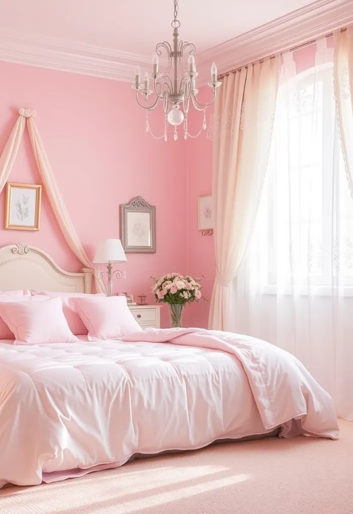 20 Bedroom Setup Ideas That Will Transform Your Space into a Dreamy Oasis! - 14. Soft Pastel Paradise