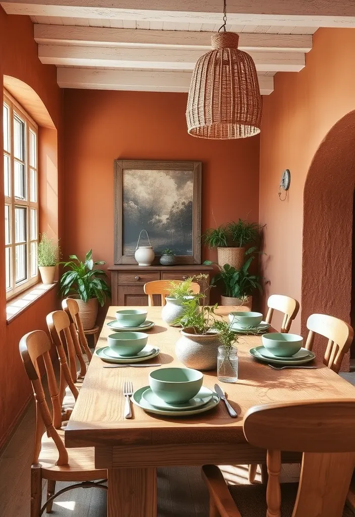 20 Best Interior Color Palette Ideas That Will Transform Your Home! - 2. Earthy Terracotta and Sage