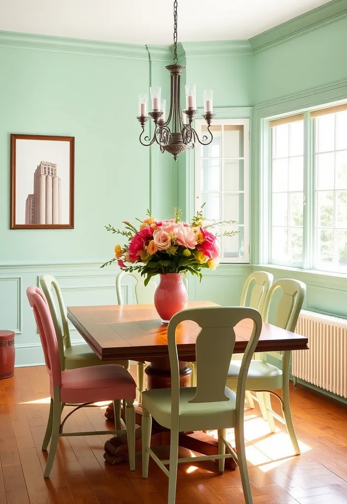 20 Best Interior Color Palette Ideas That Will Transform Your Home! - 7. Refreshing Mint and Coral