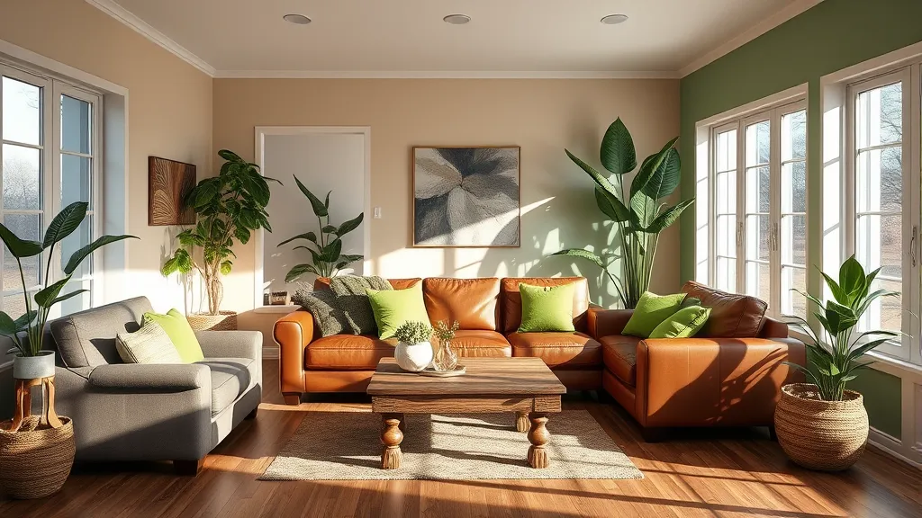 20 Brown and Green Living Room Ideas That'll Transform Your Space!