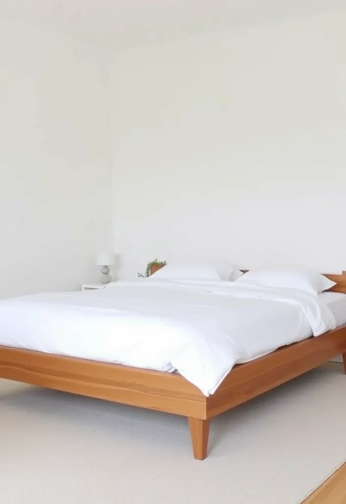 20 Cozy Bedroom Inspirations That'll Make You Want to Hibernate! - 7. Minimalist Zen Retreat