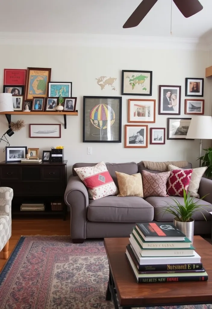 20 Cozy Living Room Ideas That'll Make You Never Want to Leave! - 10. Add Personal Touches