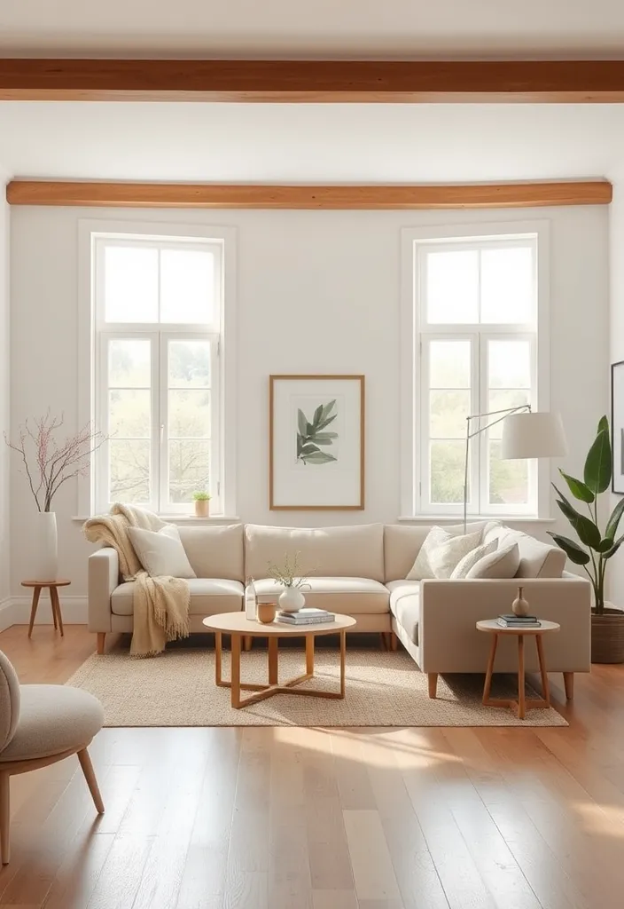 20 Cozy Living Room Ideas That'll Make You Never Want to Leave! - 14. Embrace Minimalism