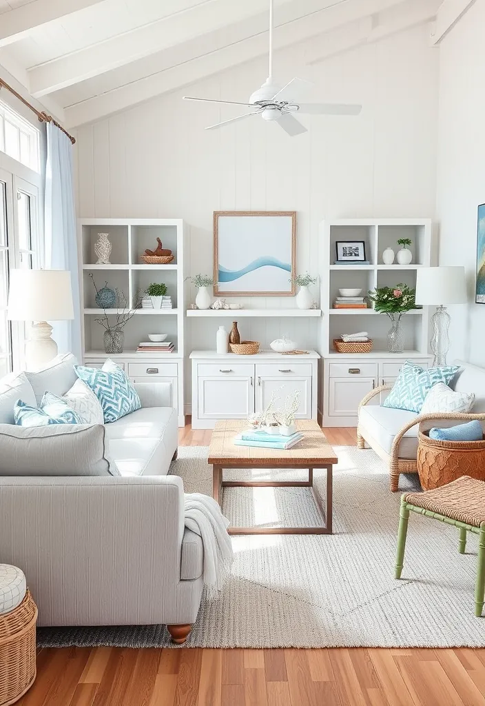 20 Cozy Living Room Ideas That'll Make You Never Want to Leave! - 20. Embrace a Themed Decor