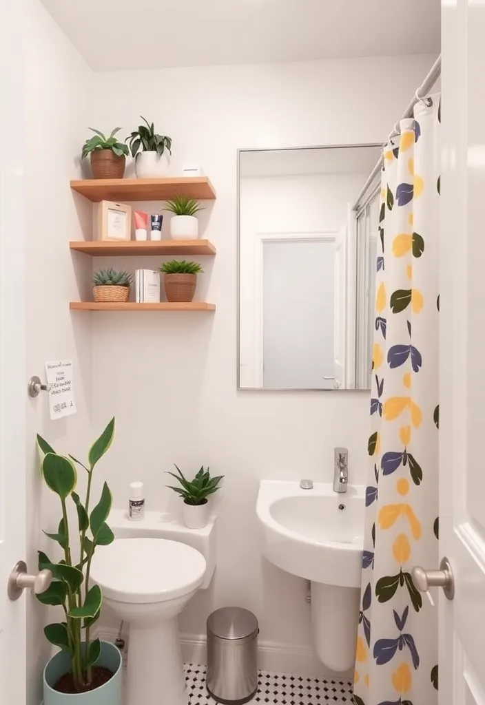 20 DIY Tiny House Ideas Under $5000 That Will Make You Say 'Why Didn't I Think of That?!' - 6. Tiny Bathroom Makeover