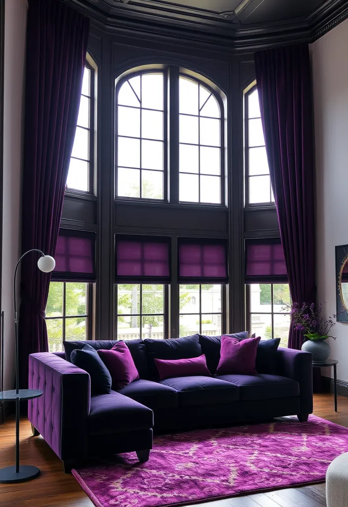 20 Dark Cottage Decor Living Room Ideas That'll Make You Feel Right at Home! - 8. Dark Fabrics