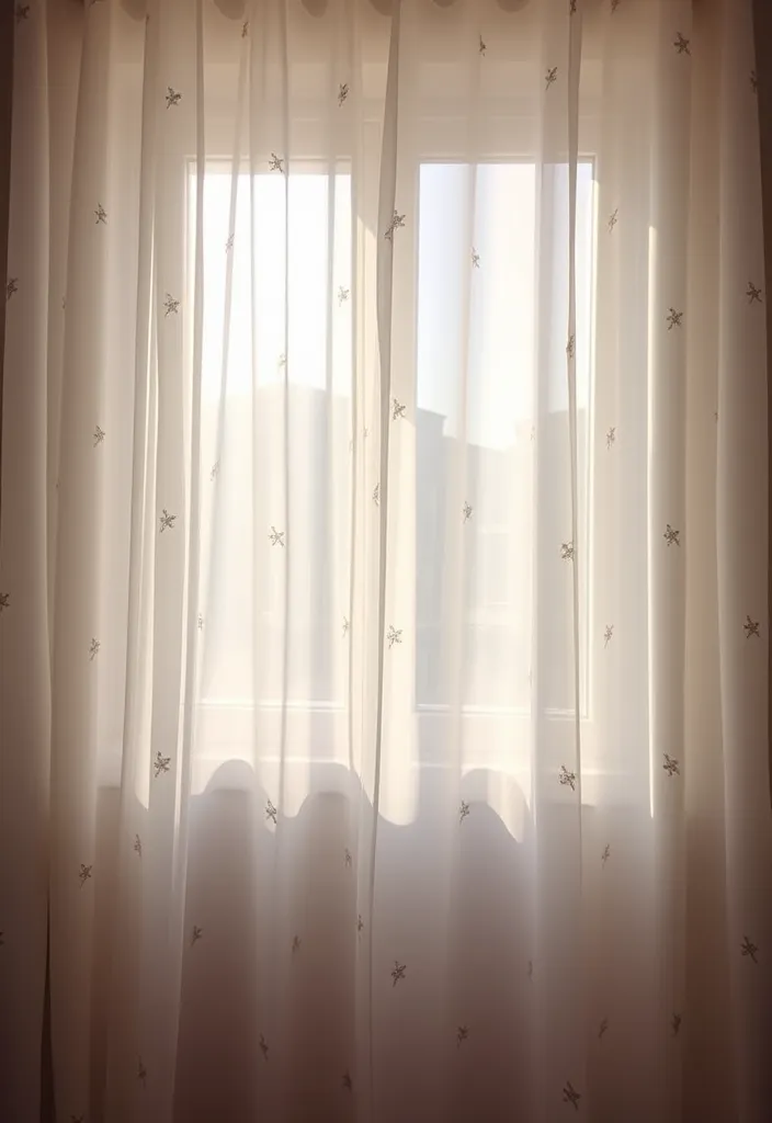 20 Enchanting Fairy Decor Bedroom Ideas That Will Spark Your Imagination! - 12. Delicate Fairy Curtains