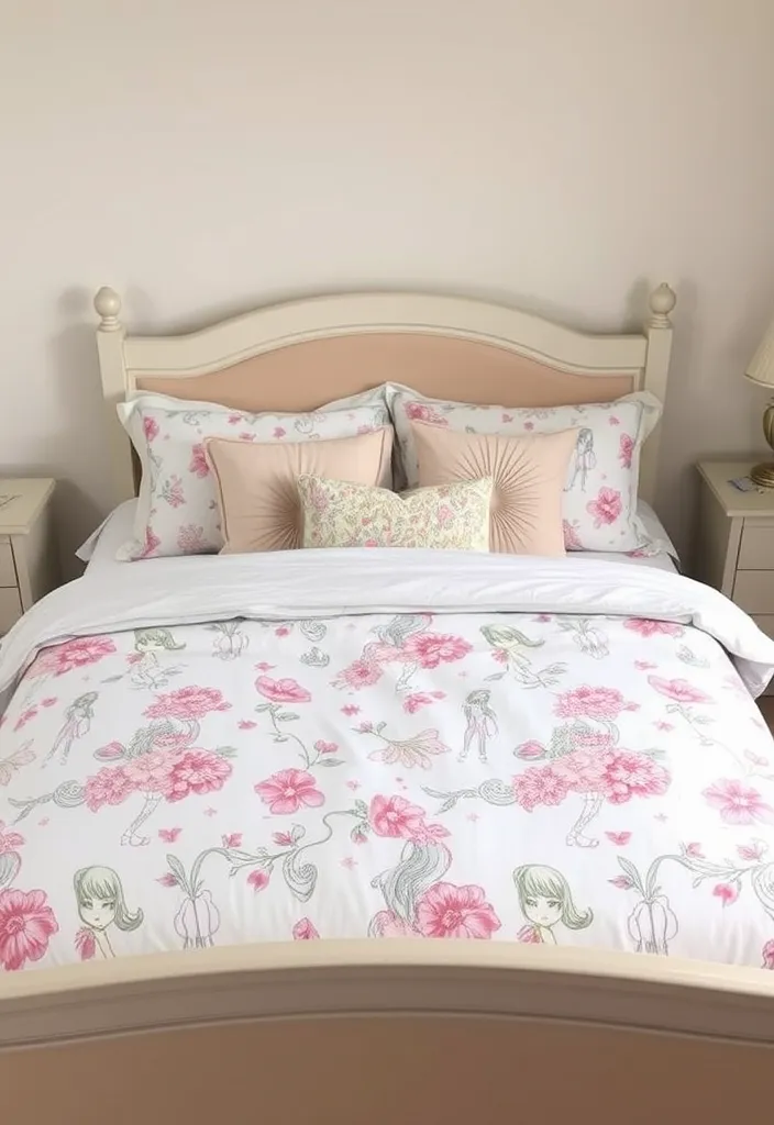 20 Enchanting Fairy Decor Bedroom Ideas That Will Spark Your Imagination! - 3. Dreamy Fairy Bed Linens