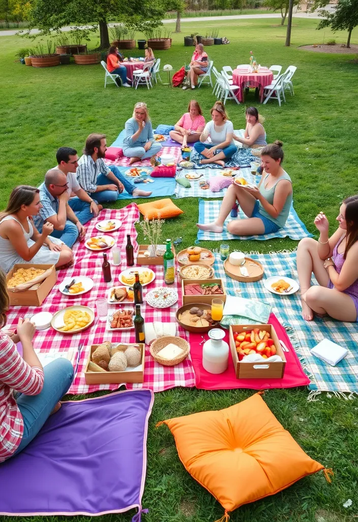 20 House Warming Party Ideas That Will WOW Your Guests (You’ll Love #7!) - 15. Outdoor Picnic Party