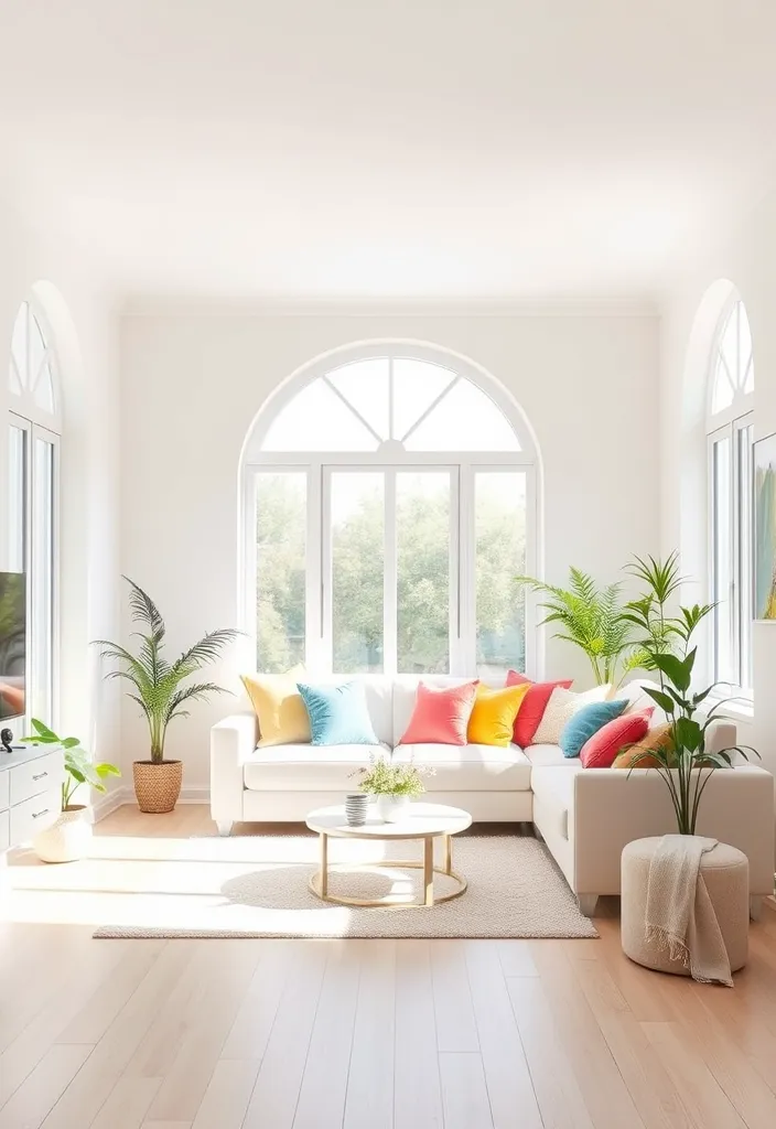 20 Modern Classic Living Room Ideas That'll Make You Rethink Your Space! - 7. Bright and Airy with Light Colors