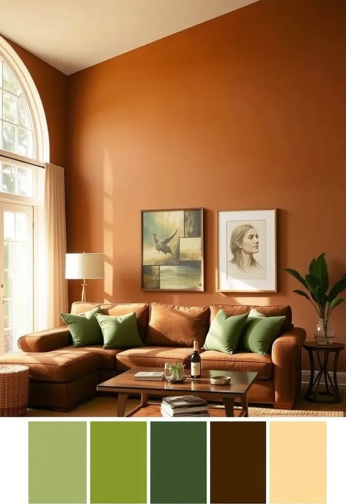 20 Primitive Living Room Ideas That Will Make You Feel Right at Home! - 4. Earthy Color Palettes