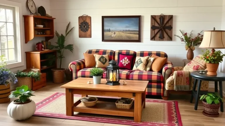 20 Primitive Living Room Ideas That Will Make You Feel Right at Home!