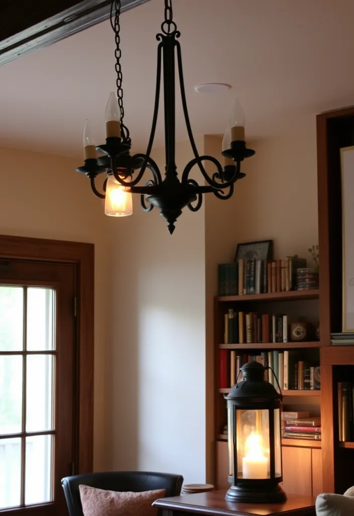 21 Country Teen Bedroom Ideas That'll Transform Your Space into a Cozy Retreat! - 9. Rustic Lighting Fixtures