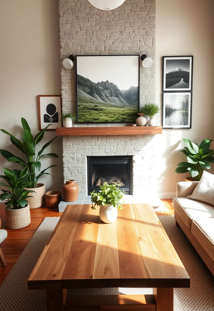 21 Cozy Modern Farmhouse Living Room Ideas You'll Want to Copy! - 3. Incorporate Natural Elements