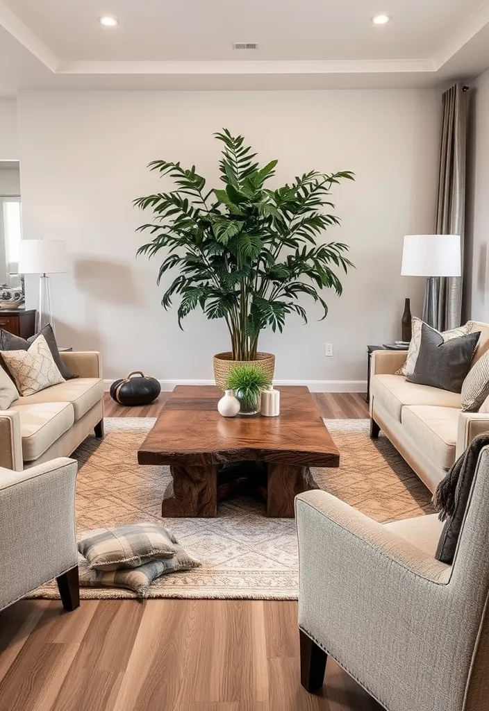 21 Old Money Living Room Ideas That Will Elevate Your Space to Luxury! - 10. Natural Elements