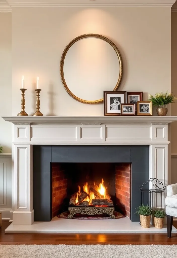 21 Old Money Living Room Ideas That Will Elevate Your Space to Luxury! - 15. Cozy Fireplaces
