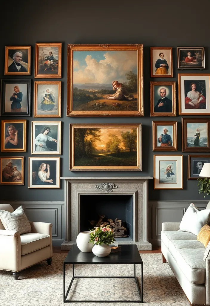21 Old Money Living Room Ideas That Will Elevate Your Space to Luxury! - 5. Artful Arrangements