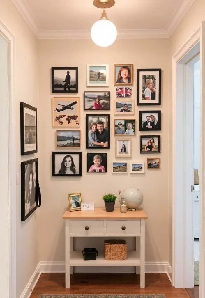 21 Poster Wall Aesthetic Ideas That'll Transform Your Space Instantly! - 7. Personal Photo Collage