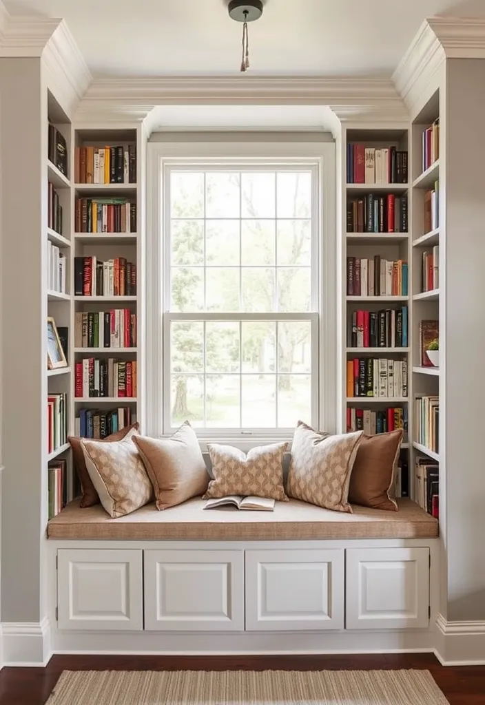 21 Simple House Design Ideas That Will Transform Your Space! - 19. Custom Built-Ins