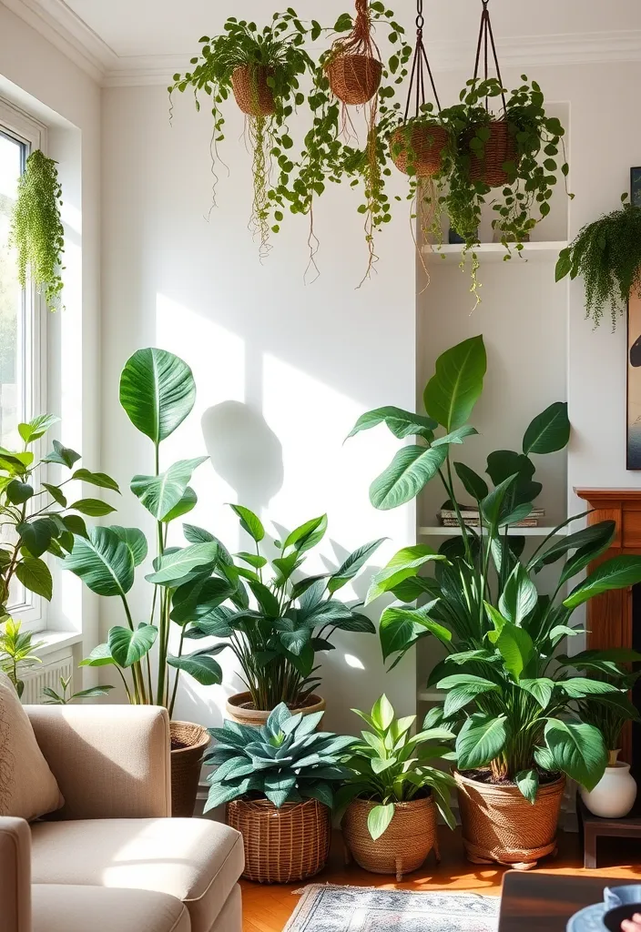 21 Simple House Design Ideas That Will Transform Your Space! - 3. Indoor Plants