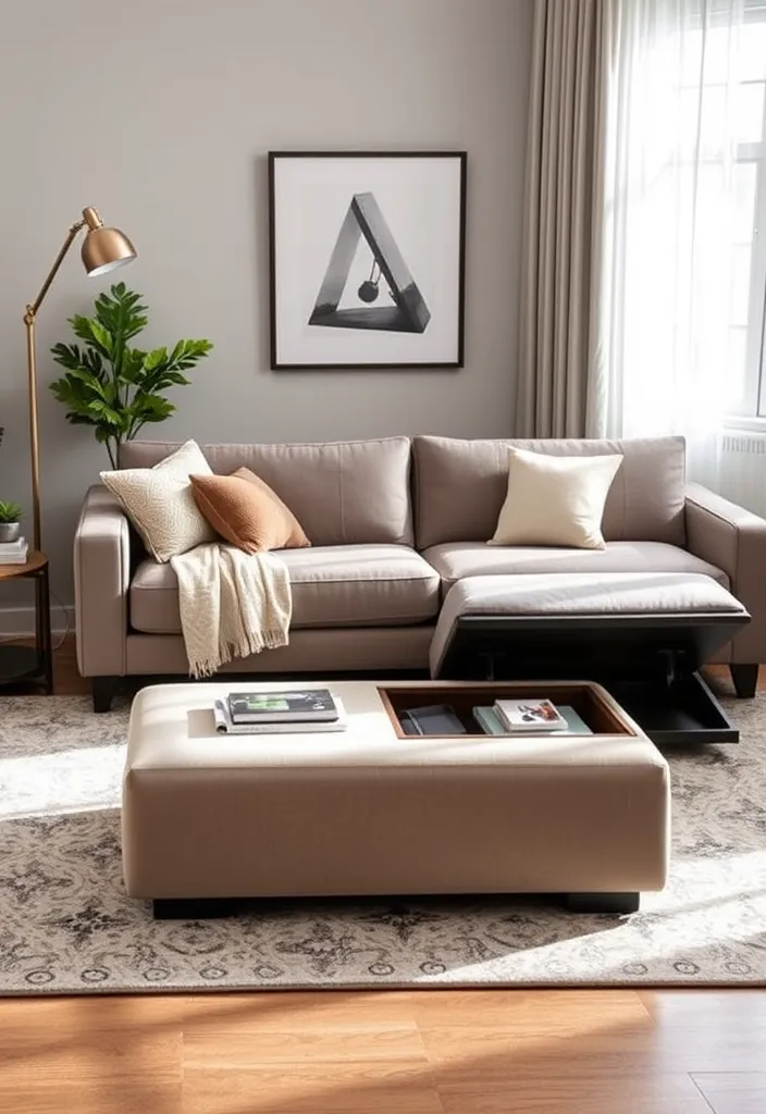 21 Simple House Design Ideas That Will Transform Your Space! - 6. Functional Furniture