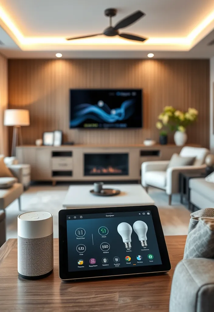 21 Simple House Design Ideas That Will Transform Your Space! - 9. Smart Home Technology