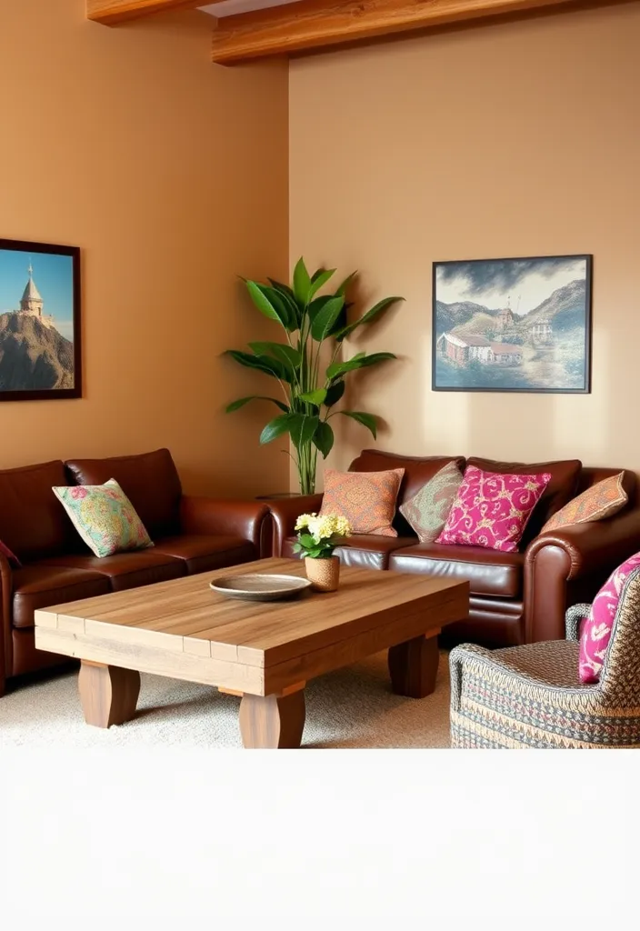 21 Small Western Living Room Ideas You’ll Want to Steal Right Now! - 1. Embrace Earthy Tones