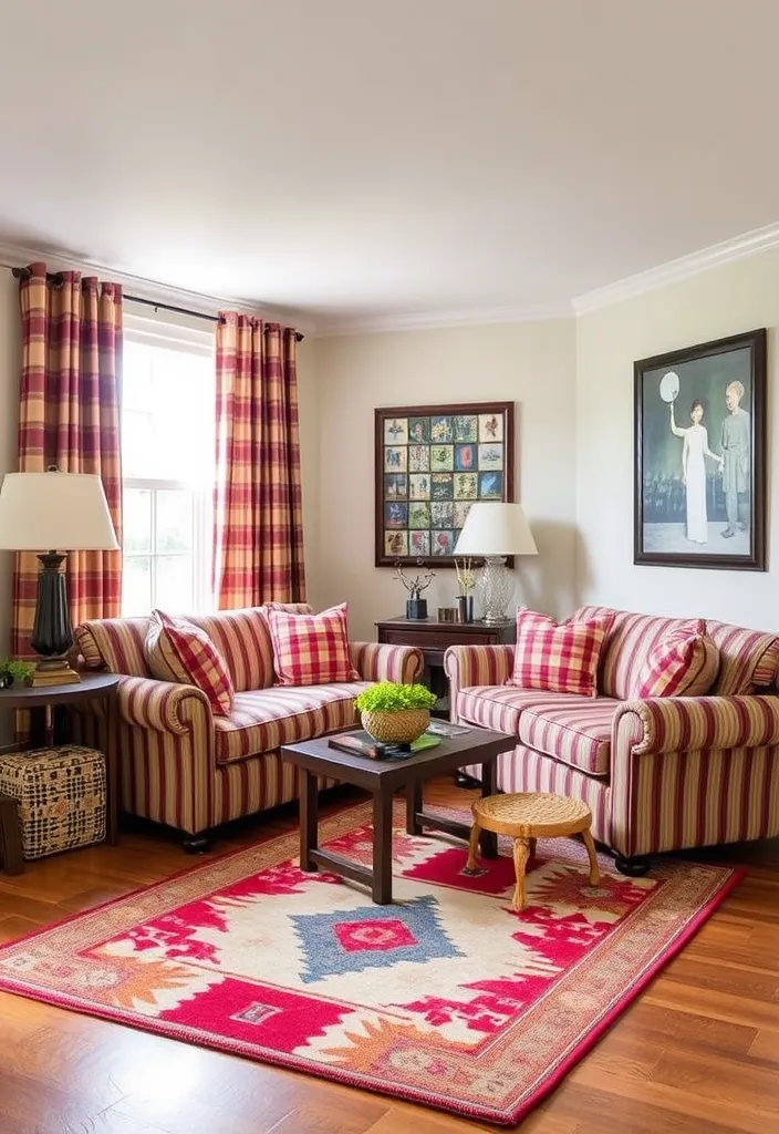 21 Small Western Living Room Ideas You’ll Want to Steal Right Now! - 10. Play with Patterns