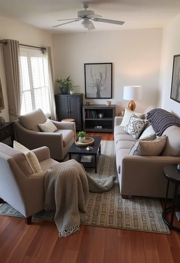 21 Small Western Living Room Ideas You’ll Want to Steal Right Now! - 11. Choose Comfortable Seating