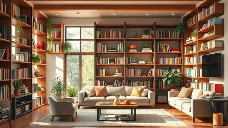 22 Bookshelves in Living Room Ideas That'll Transform Your Space Instantly!