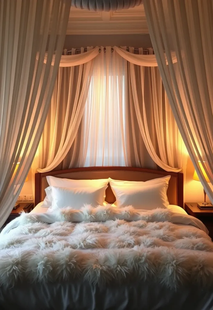 22 Cozy Moody Bedroom Ideas to Create Your Dream Sanctuary (You Won't Believe #15!) - 12. Canopy Beds