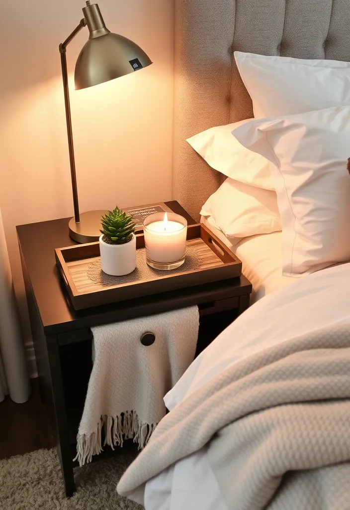 22 Cozy Moody Bedroom Ideas to Create Your Dream Sanctuary (You Won't Believe #15!) - 16. Cozy Bedside Essentials